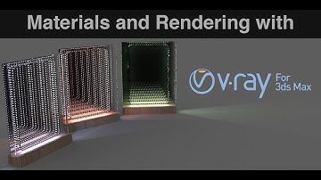 Materials And Rendering For The Infinity Mirror with Vray for 3ds Max