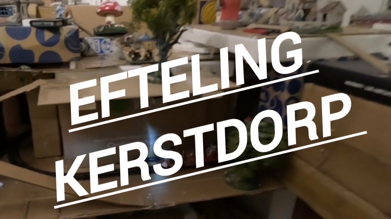 Efteling Kerstdorp #4 Bouw Update van mijn Efteling Kerstdorp