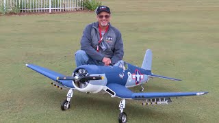 Seagull Models Corsair at Nall in the Fall 2025