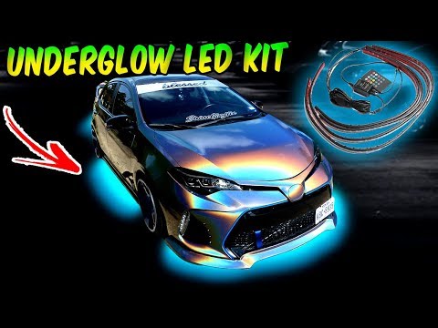 SUPER Bright UNDERGLOW LED kit install