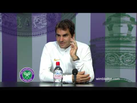 Roger Federer semi-final press conference