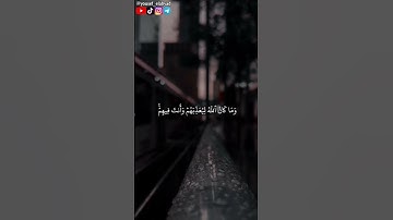 ﴿ وما كان الله ليعذبهم وانت فيهم وما كان الله معذبهم وهم يستغفرون ﴾ الانفال الآية 33 / ياسر الدوسري