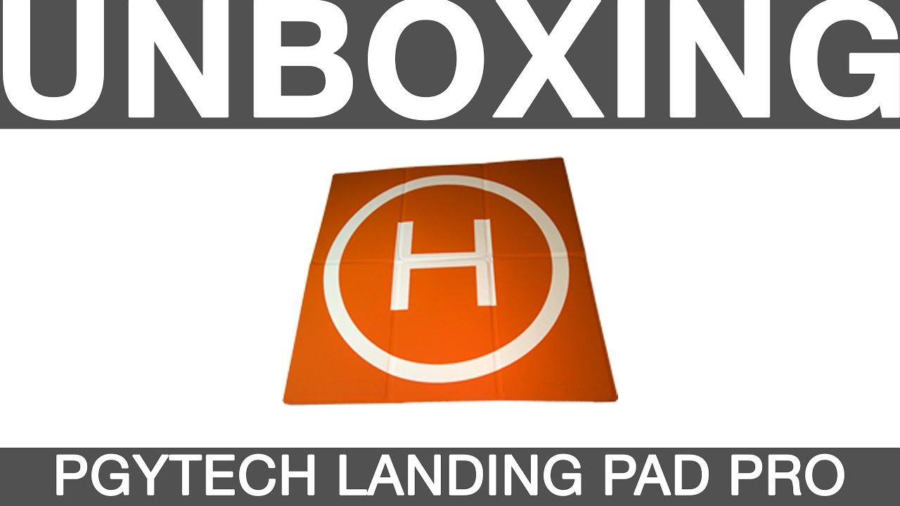 PGYTECH Landing Pad Pro for Drones. Perfect for DJI MAVIC Mini, Pro, Air and others | UNBOXING
