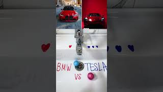 BMW bs TESLA 🥳Who is Wins? 😬#automobile #bmw #tesla