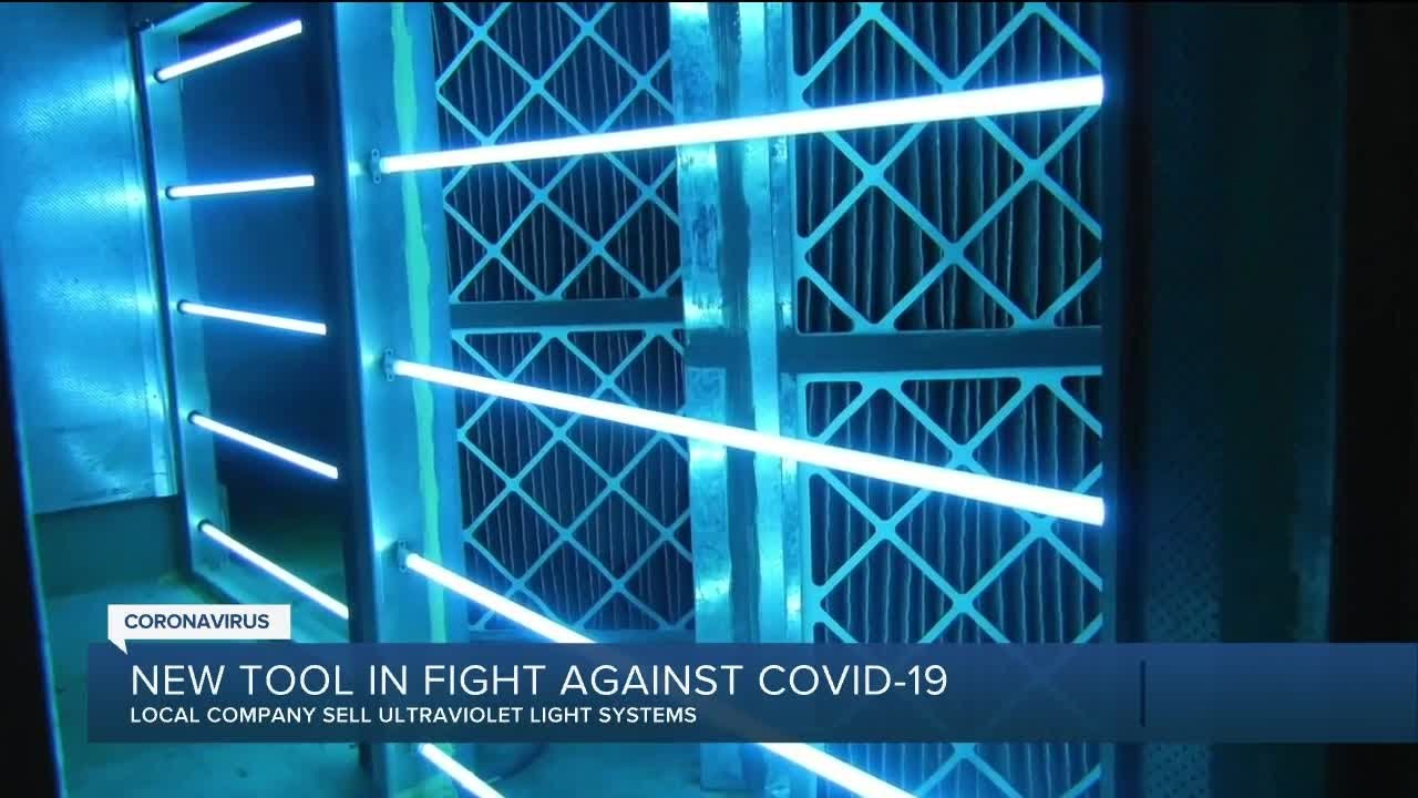 Chesterfield Township company sees jump in business as UV light systems are used to battle COVID-19