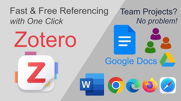 Zotero: How to Install and Use with Google Docs and Word