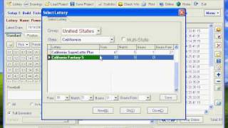 lotto007 lottery software - choose lottery game screenshot 3