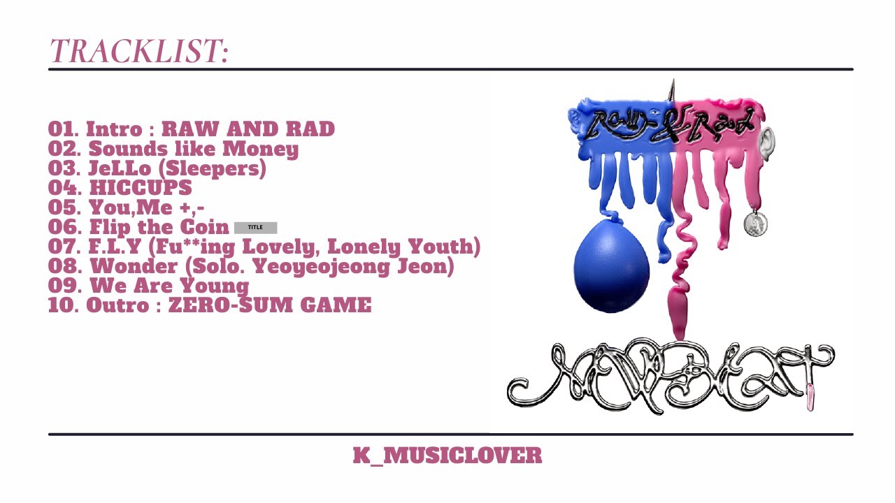 NEWBEAT (뉴비트) - 1st FULL ALBUM [RAW AND RAD] - YouTube