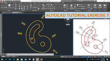 AUTOCAD 2D EXERCISE 7