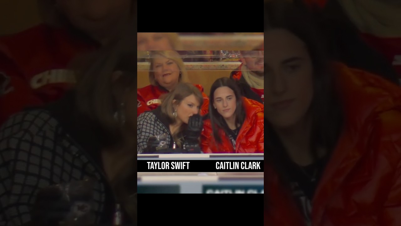 Caitlin Clark hanging out with Taylor Swift at Kansas City Chiefs game