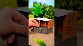 Tiny Brick House Build in Village Style 🏡