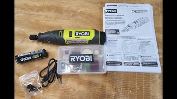 Ryobi FVM51K 4v 2ah Lithium Rotary Tool Kit "Use it!" (S8-E5)