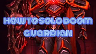 AQ3D How to solo the doom guardian boss