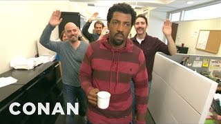 Please Stop Congratulating Deon Cole On Obamas Re-Election Conan On Tbs