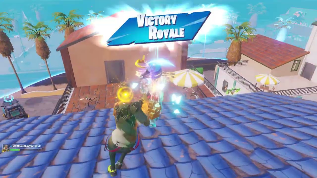 Fortnite They made this win WAAAAAYYY too easy