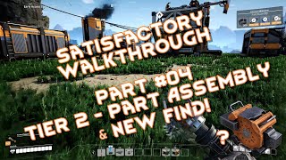 Satisfactory Walkthrough #04 - Tier 2 - Part Assembly
