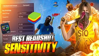 Best SECRET Sensitivity Settings For No Recoil X & Y Free Fire Pc | Best Tweaks | 2026 screenshot 1