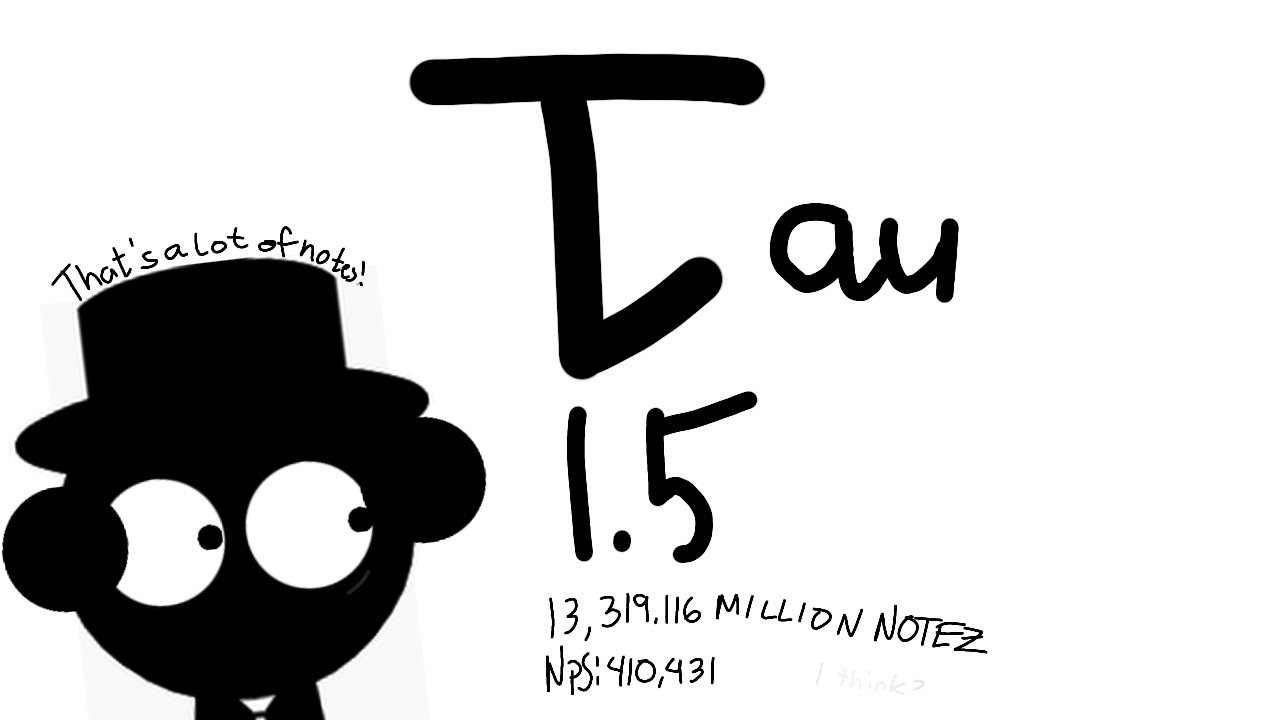 Tau the song but its v1.5 [Black midi]