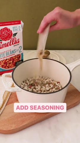 How to make White Beans for 2™ #Camellia Brand #BeansFor2