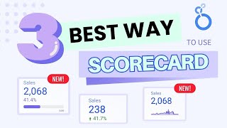 Unlock 🔓 Looker Studio Scorecard Potential😍 Visualise Key Metrics in 3 EASY way (Google Data Studio)