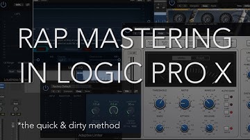 Logic Pro X - RAP MASTERING