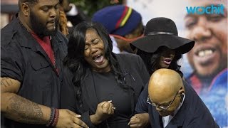 Mourners Grieve at Funeral of Alton Sterling
