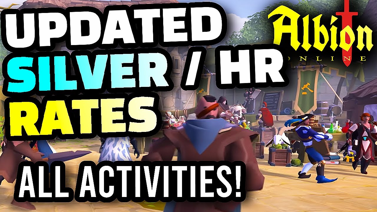 Albion Online - UPDATED Silver Per Hour Rates on SOLO Content