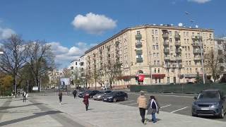 Харьков во время пандемии. Пустые улицы и фонтаны