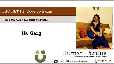 Ila Garg - Preparation Strategy - UGC NET in HRM & LW - How I crack it