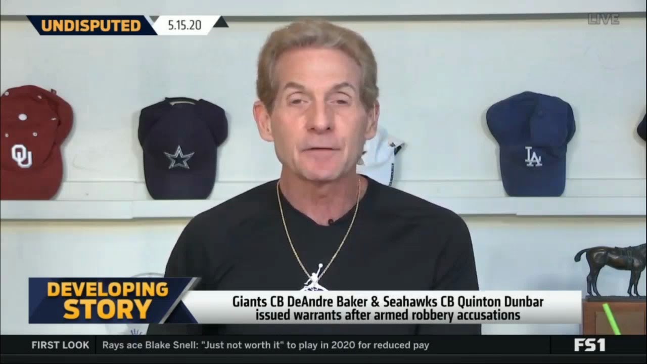 UNDISPUTED - Skip reports: Giants' DeAndre Baker & Seahawks' Quinton Dunbar wanted for armed robbery