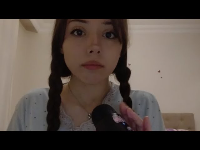 asmr doing your makeup actual application on camera lens 🐇🍍