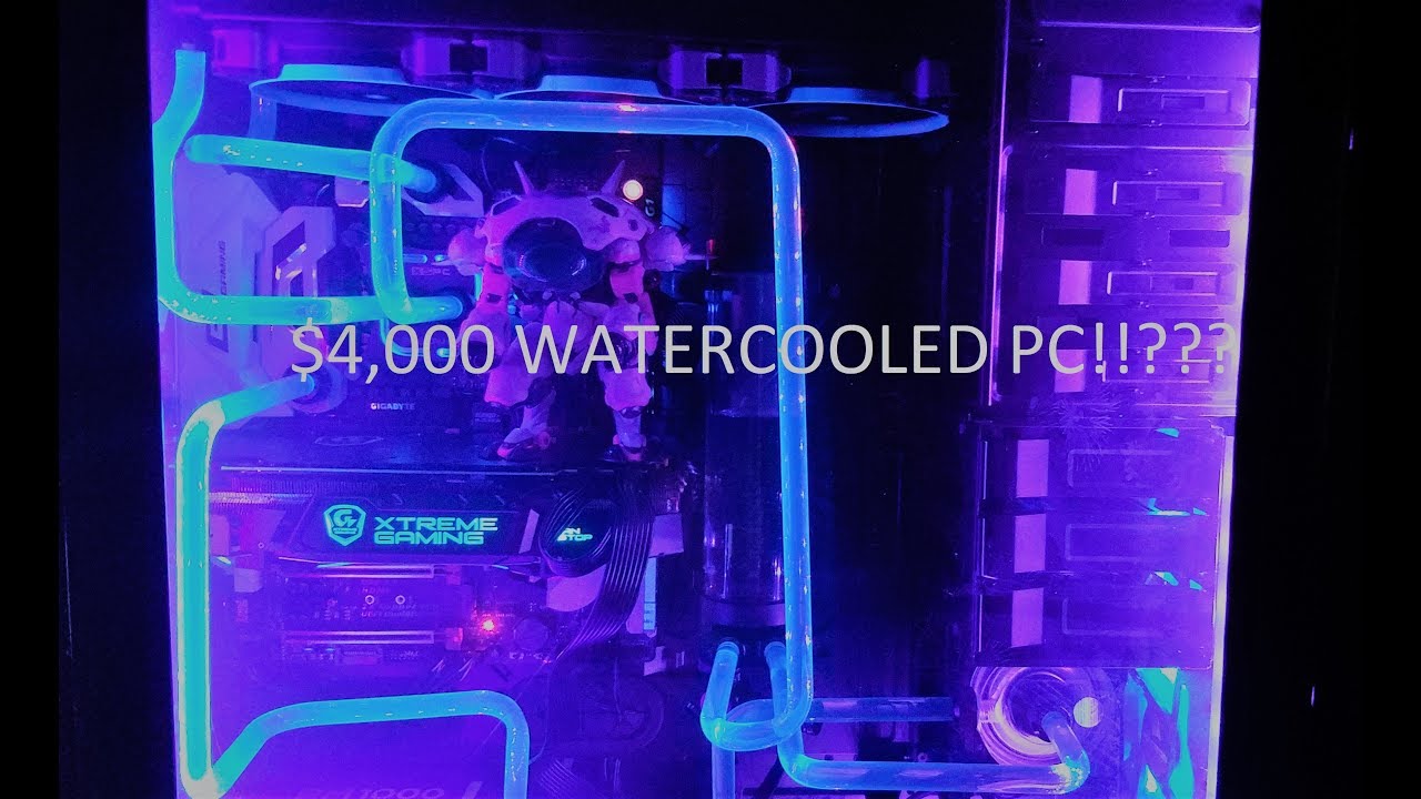 The Astra Computer | $4000 Custom Gaming Pc | Corsair 900D Custom Loop