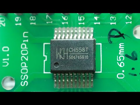 CH558T BASIC-52 Single Chip Computer