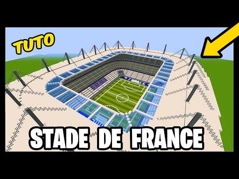 TUTORIAL: HOW TO MAKE THE STADE DE FRANCE IN MINECRAFT