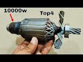 Top 4. 260v Generator use Copper router and permanent magnet