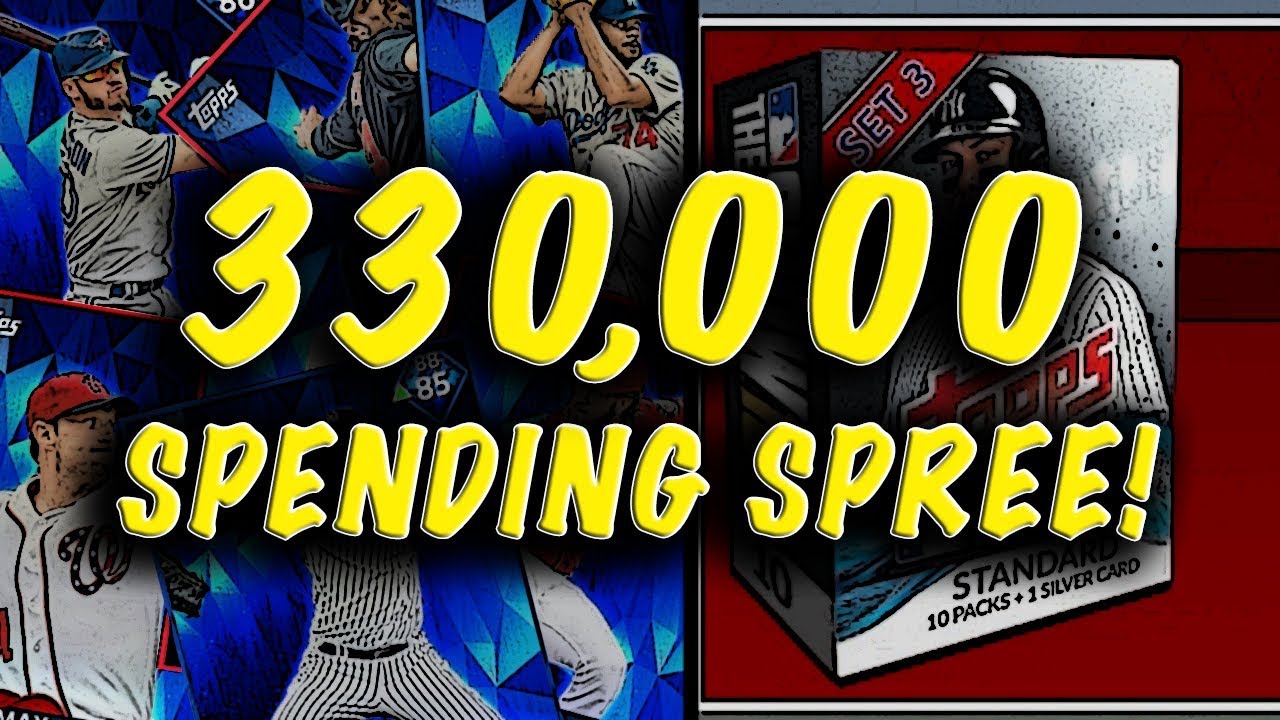 330,000 STUB SPENDING SPREE!! MLB THE SHOW 18 DIAMOND DYNASTY