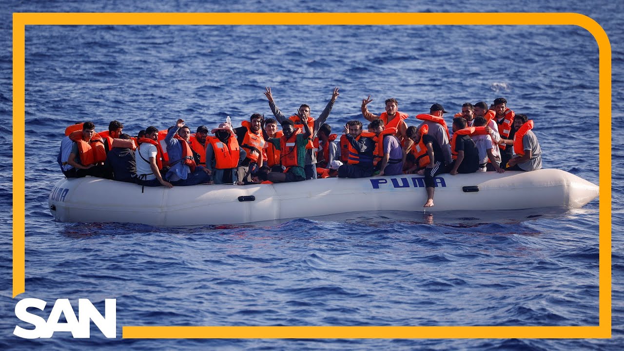 At least 13 dead after migrant boat capsizes in English Channel - YouTube