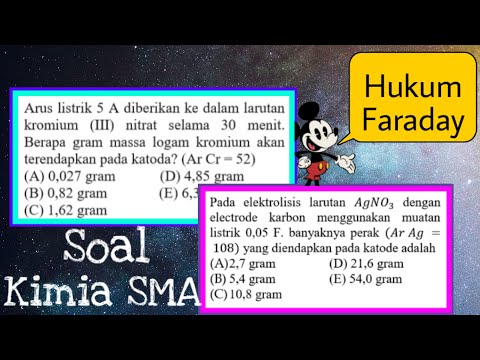 Video: Berapakah muatan pada katoda dalam sel elektrokimia?