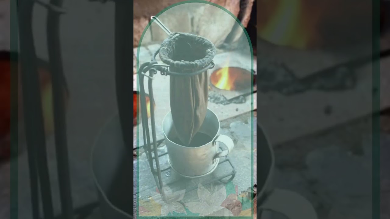 Colador de Media - Dominican Traditions when making Cafecito☕️🌺🇩🇴