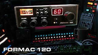 FORMAC 120 - 120 CHANNEL VINTAGE AM/FM CB RADIO THATS VERY BROKEN - CAN I FIX IT? - PART-1
