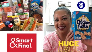 My MEGA SMART & FINAL Grocery Haul - My biggest yet!