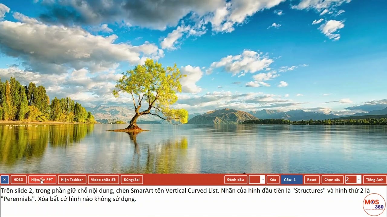 MOS PPT 2019 Hướng dẫn sử dụng phần mềm HỌC  MOS360