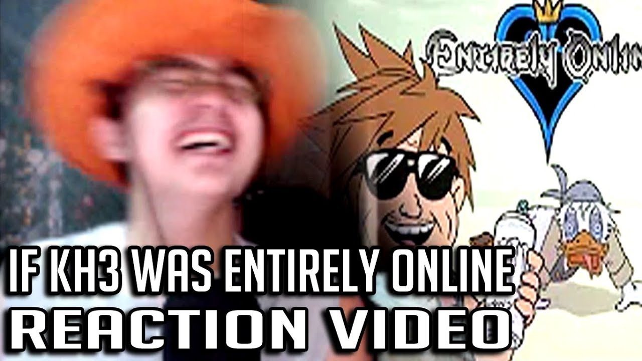 (Reaction Video) If Kingdom Hearts 3 Was Entirely Online By Waffle & Phattdippa