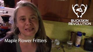 Maple Flower Fritters