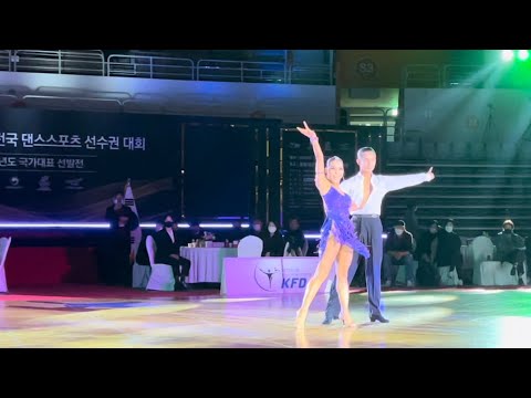 이범구&전승희 - ChaChaCha | Amateur Latin Final Solo dance | 제13회 KPDC 전국 댄스스포츠 대회 #dancesport