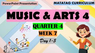 Part1 Quarter 4 Week 1 2 Lesson 1 Music And Arts 7 Deped Matatag ...