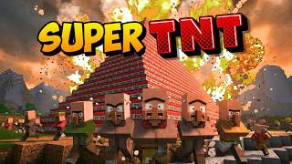 Minecraft: Testing super tnts on villagers Livestream💥🔥// #minecraft #java #igamerz #tnt #mcpe