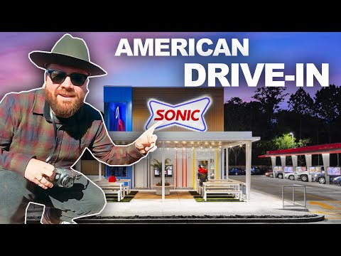 I was Confused at the DRIVE-IN! Scottish Guy tries Sonic AMERICAN Fast Food