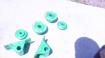 JZX90/100 (SERIAL 9) solid subframe bushings and test