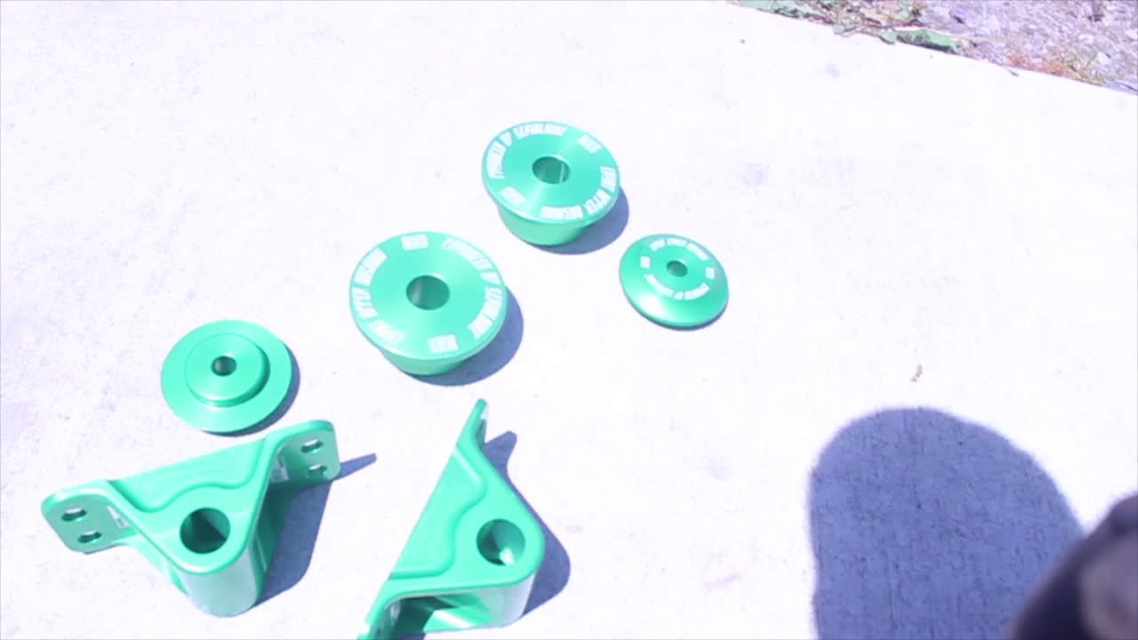 JZX90/100 (SERIAL 9) solid subframe bushings and test